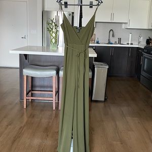 Spaghetti strap jumpsuit